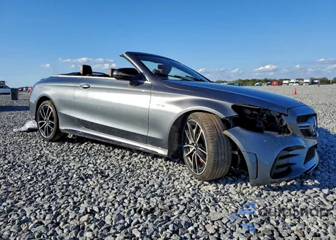 2020 Mercedes-Benz C 43 Amg z USA, uszkodzony, nr VIN WDDWK6EB2LF968884
